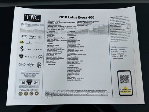 Used 2018 Lotus Evora 400 RWD image 39