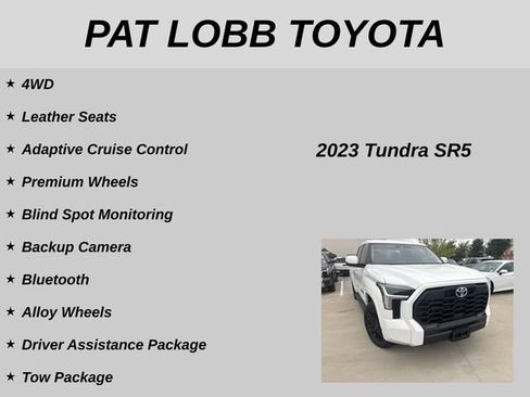 Used 2023 Toyota Tundra SR5 w/ TRD Sport Premium Package AWD/4WD image 16