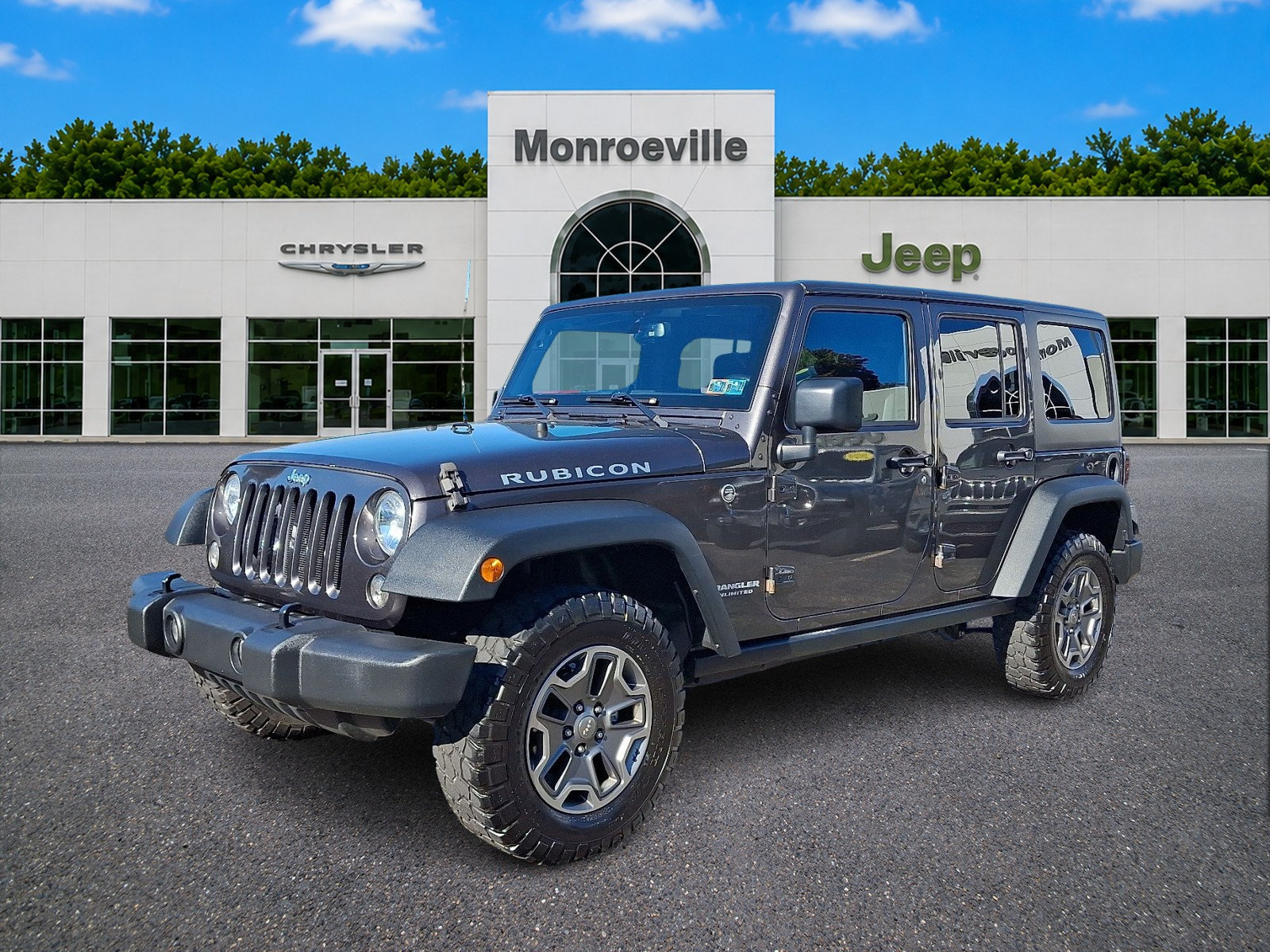 Certified 2016 Jeep Wrangler Unlimited Rubicon w/ Dual Top Group AWD/4WD image 1
