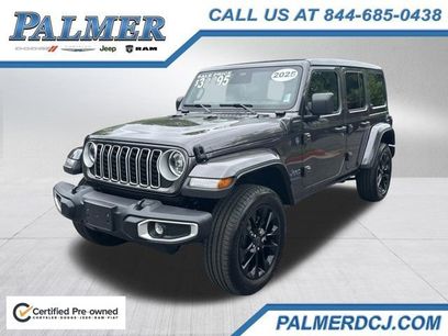 Certified 2025 Jeep Wrangler Unlimited Sahara w/ Safety Group