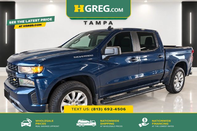 Used 2022 Chevrolet Silverado 1500 Custom w/ Safety Confidence Package RWD image 1