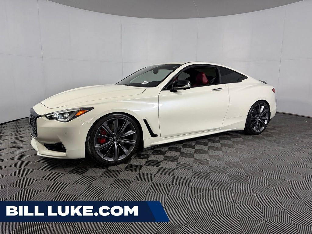 Used 2022 INFINITI Q60 Red Sport 400 w/ Proactive Package RWD image 1