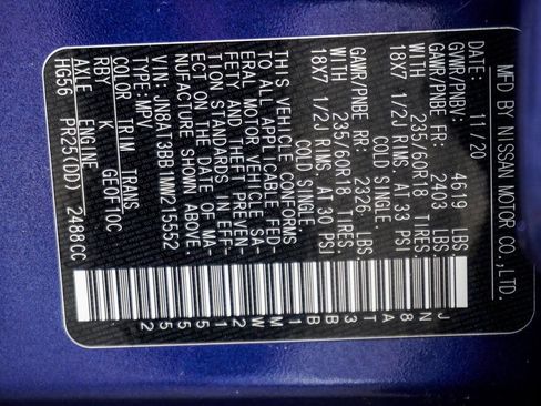 Used 2021 Nissan Rogue SV image 43