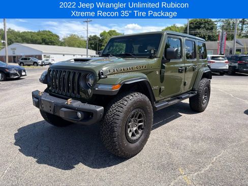 Used 2022 Jeep Wrangler Unlimited Rubicon w/ Xtreme Recon 35" Tire Package AWD/4WD image 8
