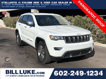Certified 2021 Jeep Grand Cherokee Limited w/ Luxury Group II