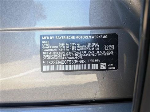 Certified 2026 BMW X7 xDrive40i w/ M Sport Package AWD/4WD image 19