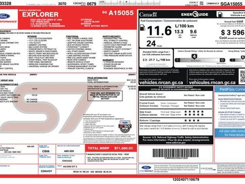 Used 2025 Ford Explorer ST image 3