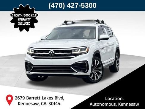 Used 2023 Volkswagen Atlas SEL Premium AWD/4WD image 1