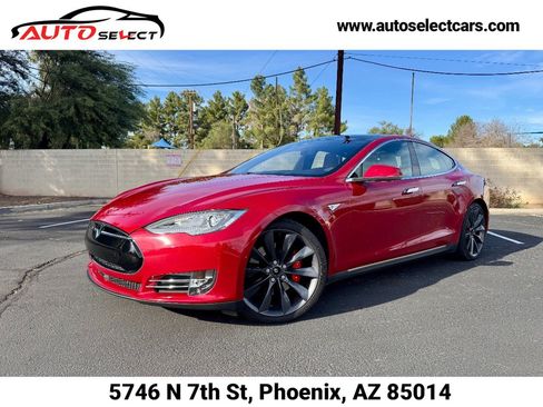 Used 2015 Tesla Model S P85D AWD/4WD image 1