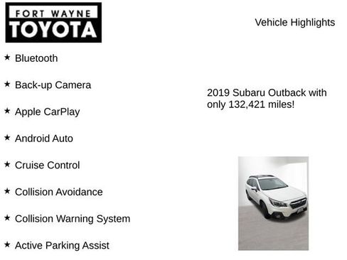Used 2019 Subaru Outback 2.5i Premium AWD/4WD image 7