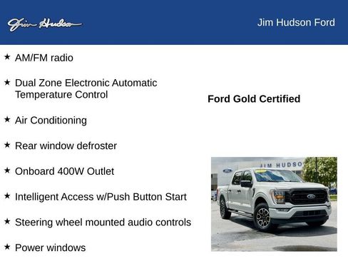 Certified 2023 Ford F150 XLT w/ Equipment Group 302A High AWD/4WD image 13