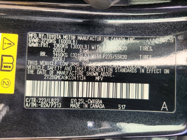 Used 2019 Lexus RX 450h AWD w/ Navigation Package image 27