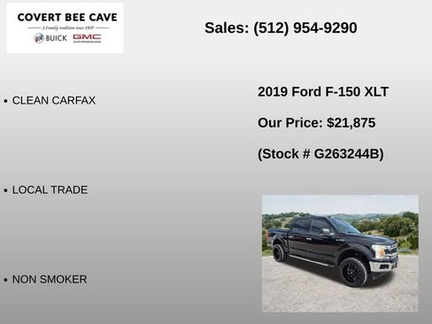Used 2019 Ford F150 XLT w/ Equipment Group 302A Luxury RWD image 6