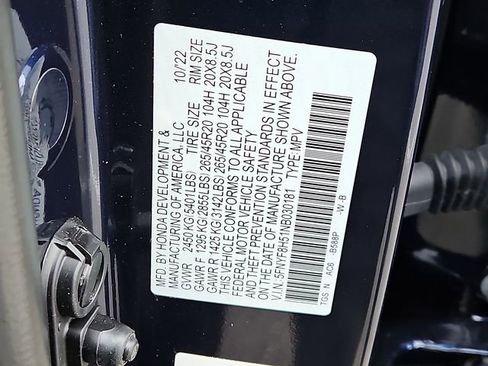 Used 2022 Honda Passport EX-L image 27