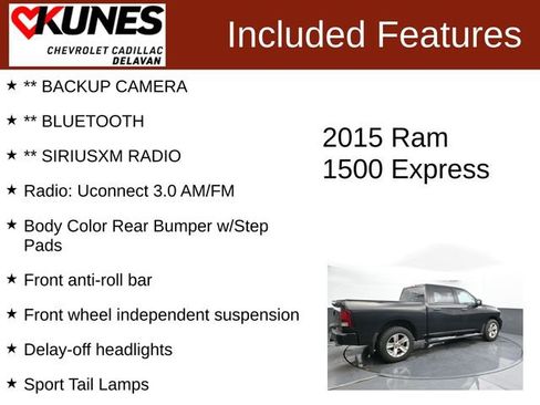 Used 2015 RAM 1500 Express AWD/4WD image 3