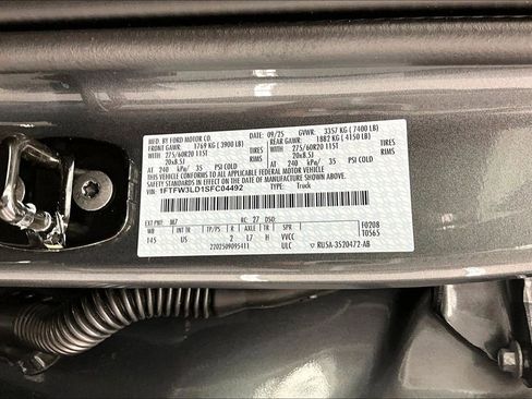 New 2025 Ford F150 XLT w/ Equipment Group 302A MID AWD/4WD image 14