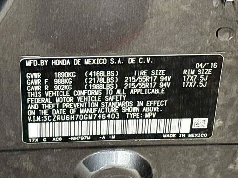 Used 2016 Honda HR-V EX-L image 33