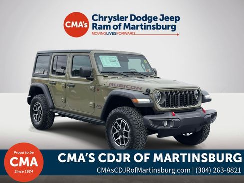 New 2025 Jeep Wrangler Unlimited Rubicon w/ Convenience Group AWD/4WD image 1