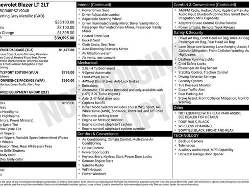 Used 2023 Chevrolet Blazer LT w/ Convenience Package image 14