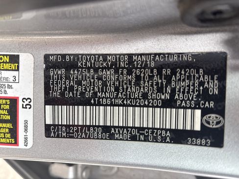Used 2019 Toyota Camry XSE image 5