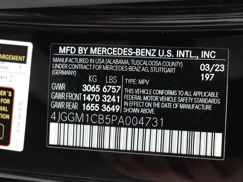 Certified 2023 Mercedes-Benz EQE 350+ 4MATIC SUV image 38