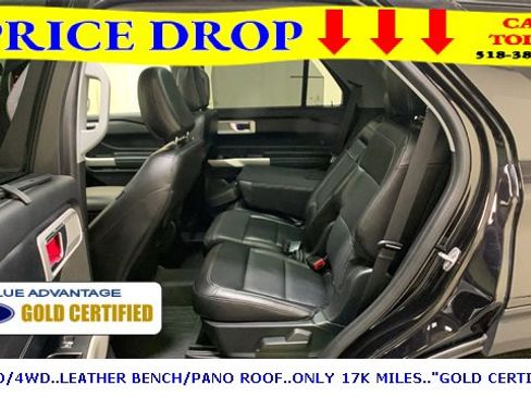 Certified 2022 Ford Explorer Limited w/ Equipment Group 301A image 28