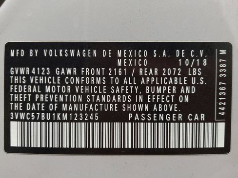 Used 2019 Volkswagen Jetta S FWD image 33