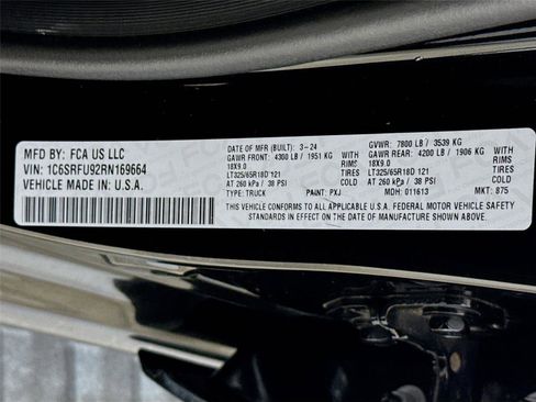 Used 2024 RAM 1500 TRX AWD/4WD image 30