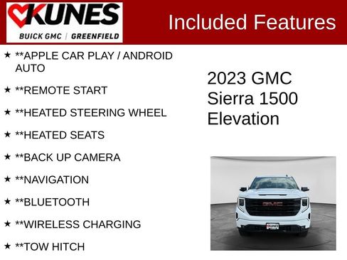Used 2023 GMC Sierra 1500 Elevation AWD/4WD image 2