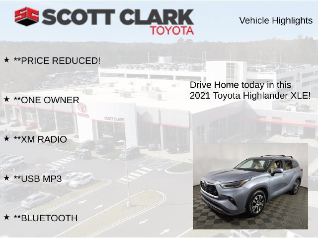 Used 2021 Toyota Highlander XLE FWD image 7