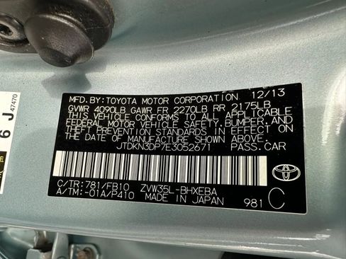 Used 2014 Toyota Prius Prime Plug-In Hybrid image 36