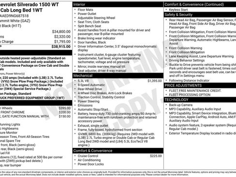 Used 2022 Chevrolet Silverado 1500 W/T RWD image 12