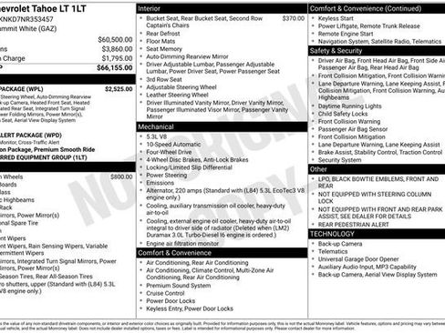 Certified 2022 Chevrolet Tahoe LT w/ Luxury Package image 6