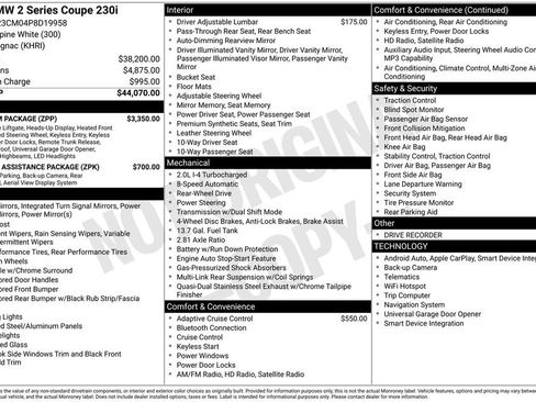 Used 2023 BMW 230i Coupe w/ Premium Package RWD image 11
