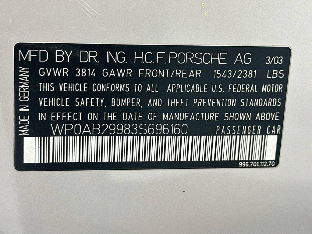 Used 2003 Porsche 911 GT2 RWD image 17