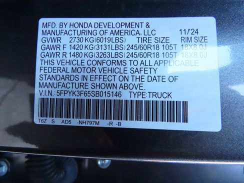 Used 2025 Honda Ridgeline TrailSport image 42