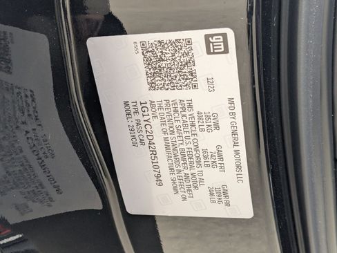 Used 2024 Chevrolet Corvette Stingray Premium Cpe w/ Z51 Performance Package image 25