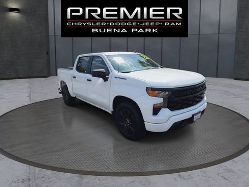 Used 2023 Chevrolet Silverado 1500 Custom w/ LPO, Dark Essentials Package RWD image 2