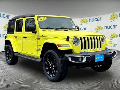 Used 2022 Jeep Wrangler Unlimited Sahara AWD/4WD image 1