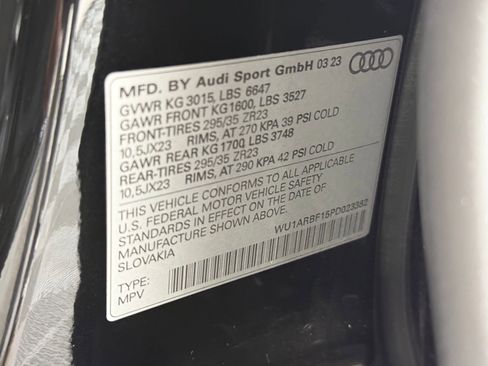 Certified 2023 Audi RS Q8 image 19