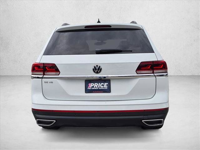 Used 2021 Volkswagen Atlas SE w/ Panoramic Sunroof Package FWD image 6