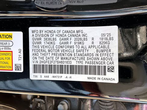 Used 2025 Honda Civic LX image 19