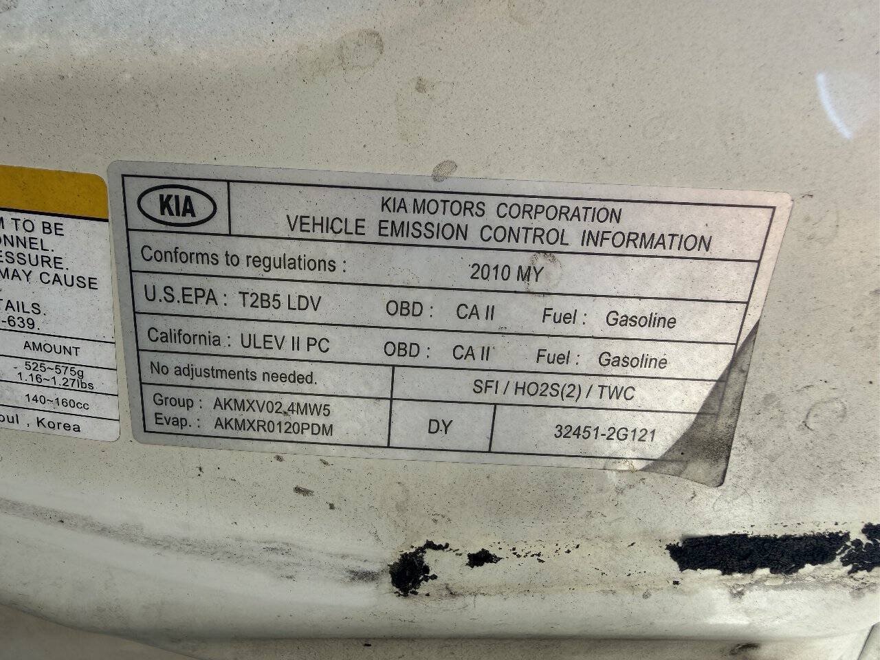 Used 2010 Kia Optima LX FWD image 12