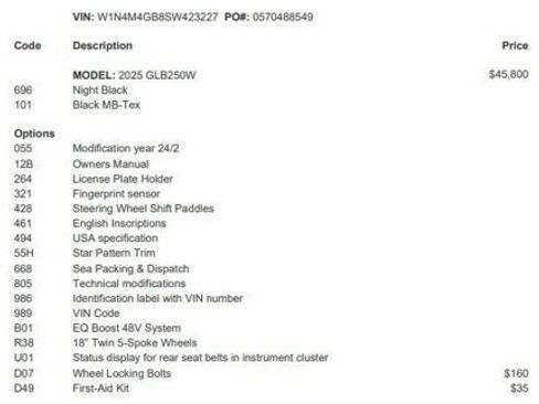 Certified 2025 Mercedes-Benz GLB 250 image 4