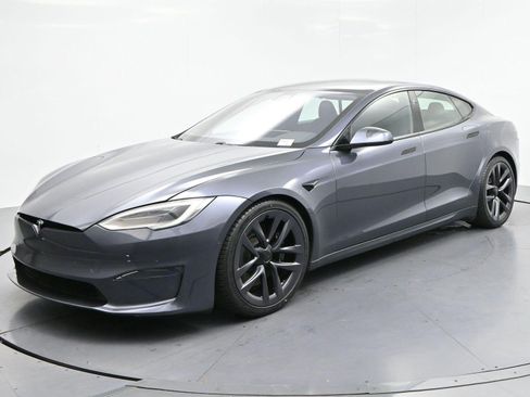 Used 2021 Tesla Model S Plaid AWD/4WD image 3