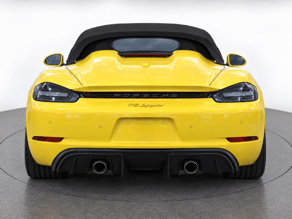 Certified 2021 Porsche 718 Boxster Spyder RWD image 4