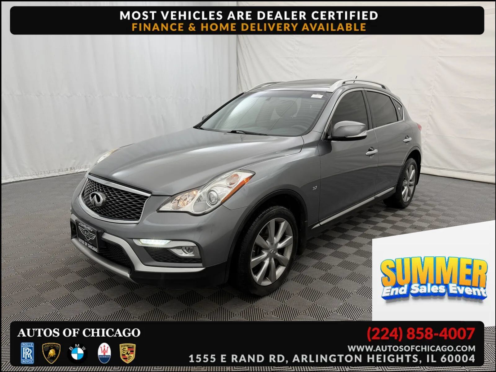 Used 2017 INFINITI QX50 AWD w/ Premium Package image 1