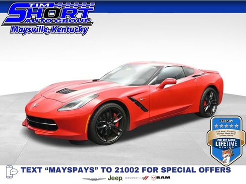 Used 2014 Chevrolet Corvette Stingray Coupe w/ 2LT Preferred Equipment Group RWD image 1