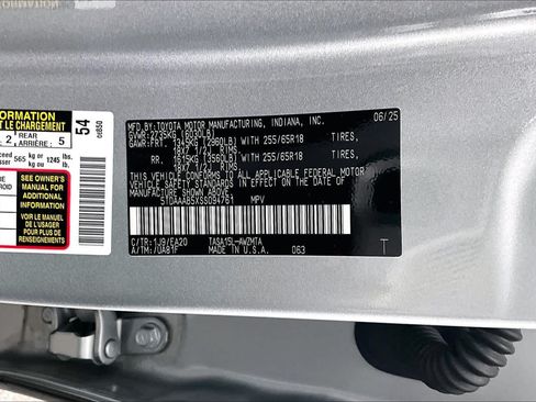 Used 2025 Toyota Grand Highlander AWD image 68