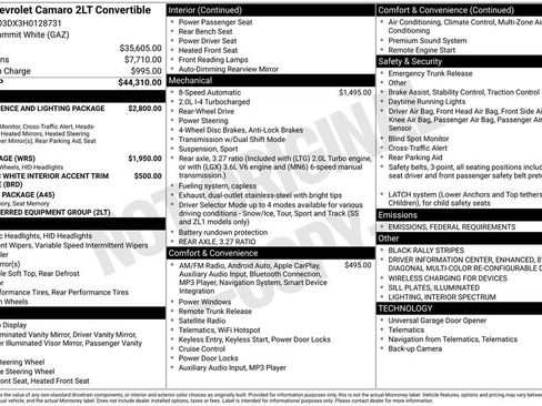 Used 2017 Chevrolet Camaro LT image 6